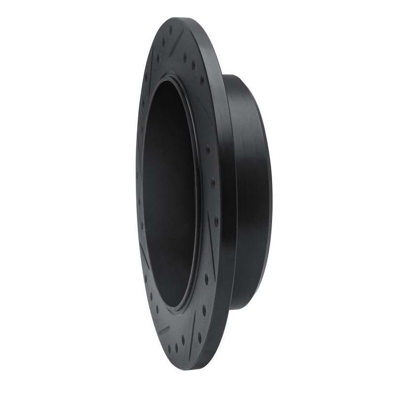 Ford Explorer Brake Rotor (1) - Rear Right - R1 Concepts - Drilled & Slotted - Black - `95-`02